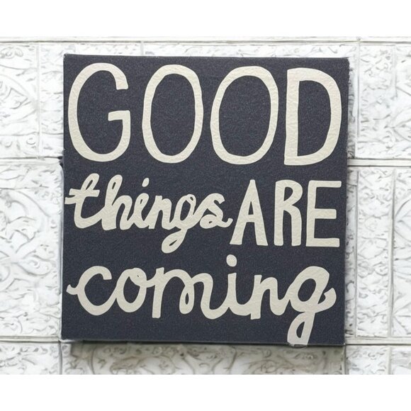 Kirklands Other - Kirklands Good Things - Navy by Joni Whyte Sign